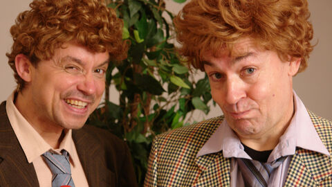 Badesalz Komiker-Duo Badesalz mit Perücke