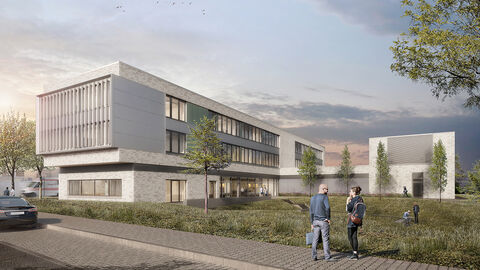 Ein neues Zentrum der neurowissenschaftlichen Forschung: So soll das Cooperative Brain Imaging Center aussehen 