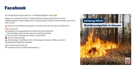 Facebook-Post vom 17.06.2022