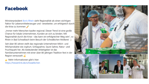 Facebook-Post vom 25. Juli 2022