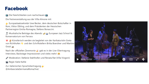 Facebook-Post von Montag, 3. Oktober 2022 um 19:12