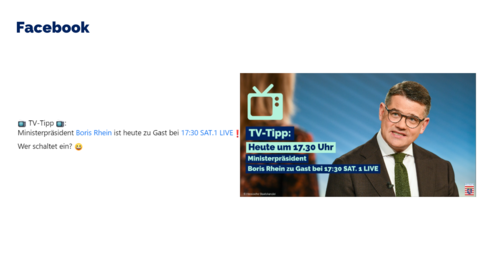 Facebook-Post von Donnerstag, 10. November 2022 um 14:45