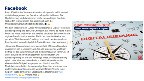 Facebook-Post von Mittwoch, 30. November 2022 um 17:37