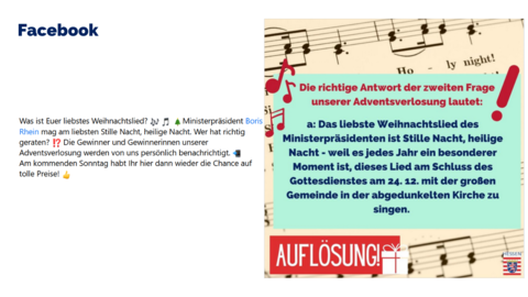 Facebook-Post von Dienstag, 6. Dezember 2022 um 10:17