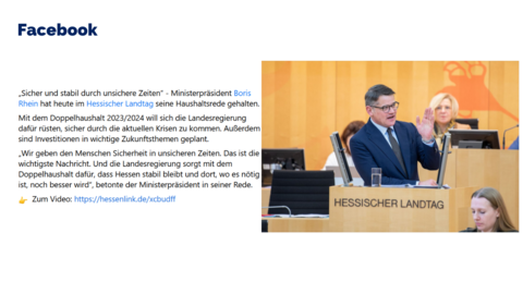 Facebook-Post von Dienstag, 6. Dezember 2022 um 18:09