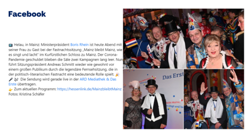 Facebook-Post von Freitag, 17. Februar 2023 um 20:44