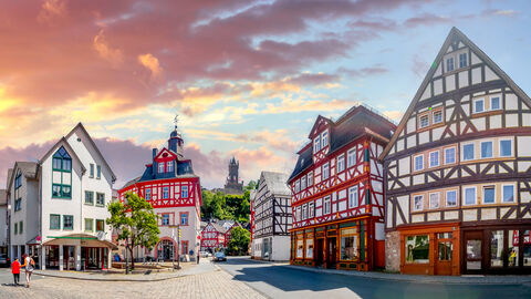 Das Rathaus in Dillenburg