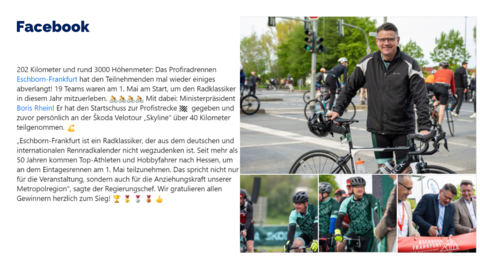 Facebook-Post vom 02.05.2023