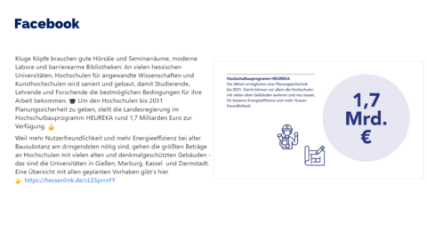 Facebook-Post vom 02.05.2023