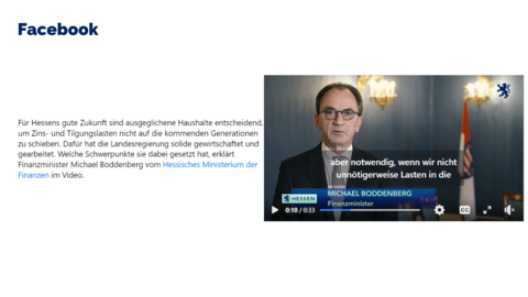 Facebook-Post vom 03.05.2023