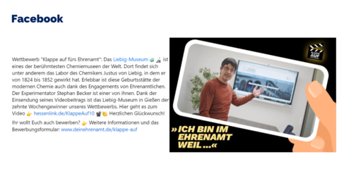 Facebook-Post vom 07.05.2023