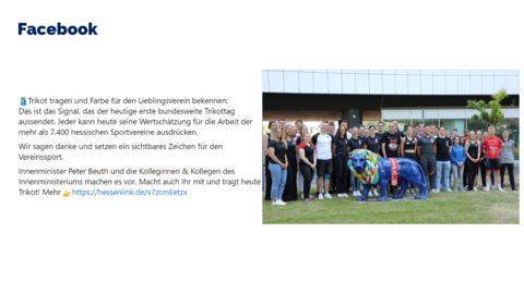 Facebook-Post vom 14.06.2023