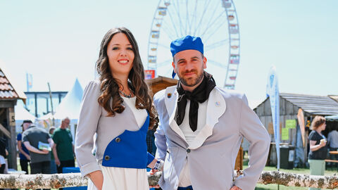 Das Hessentagspaar Natalie Reining und Simon Schmitz