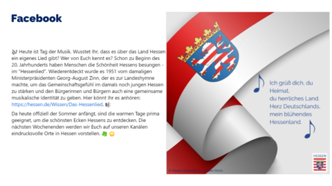 Facebook-Post vom 21. Juni 2023