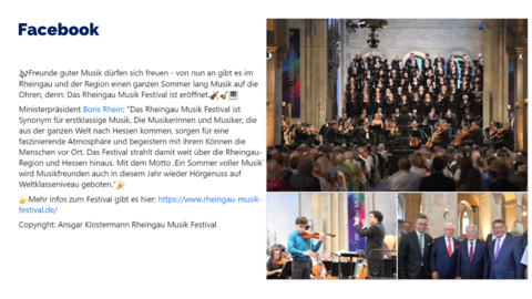 Facebook-Post vom 25. Juni 2023