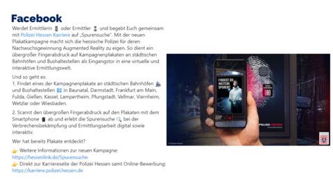 Facebook-Post von Mittwoch, 12. Juli 2023 um 18:22: