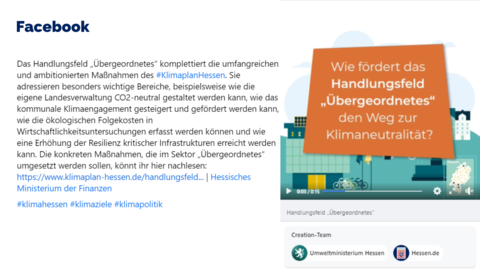 Facebook-Post vom 21. Juli 2023