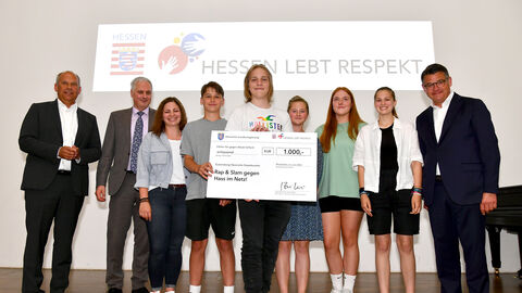 Ausgezeichnete Schülerwettbewerb Hessen lebt Respekt 