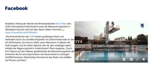 Facebook-Post vom 10. August 2023