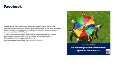 Facebook-Post vom 11. Oktober 2023