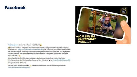 Facebook-Post vom 15. Oktober 2023