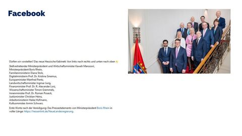 Facebook-Post vom 18. Januar 2024