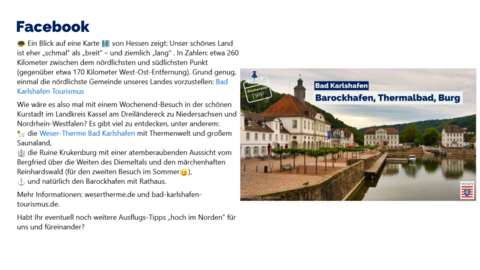 Facebook-Post vom 23. Februar 2024