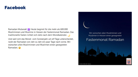 Facebook-Post vom 10. März 2024