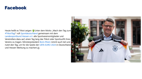 Facebook-Post vom 11. Juni 2024