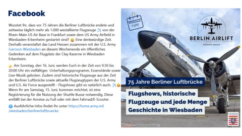 Facebook-Post vom 14. Juni 2024