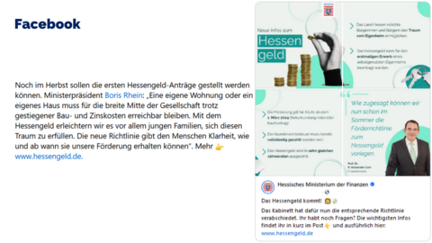 Facebook-Post vom 27. August 2024