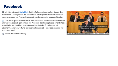 Facebook-Post vom 10. Oktober 2024