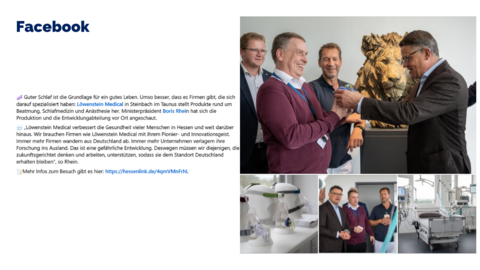 Facebook Post vom 26. September 2024