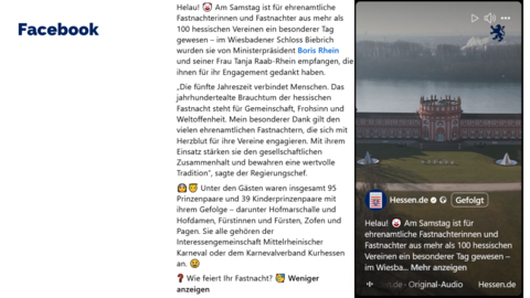 Facebook-Post von Sonntag, 9. Februar 2025 um 12:49