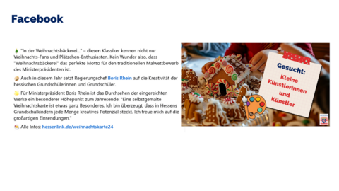 Facebook Post vom 28. Oktober 2024