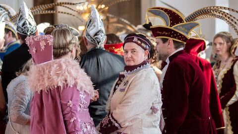 Empfang für die „Hessischen Tollitäten“ 2025