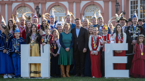 Empfang für die „Hessischen Tollitäten“ 2025