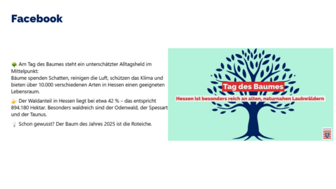 Facebook-Post vom 25. April 2025