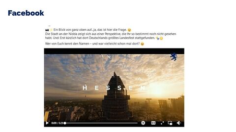 Facebook-Post vom 12. August 2025