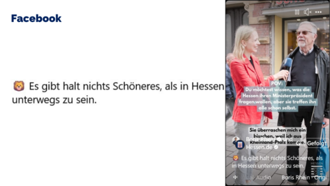 Facebook-Post vom 10. August 2025