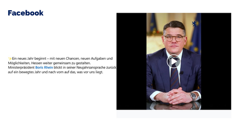 Facebook Post vom 01. Januar 2026