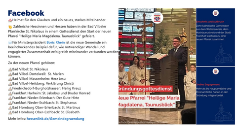 Facebook-Post vom 26.01.2026