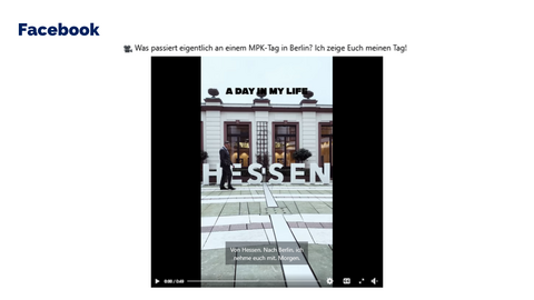 Facebook-Post vom 6. März 2026