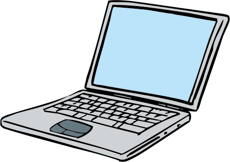 Laptop Klapp-Computer